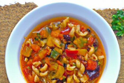 Hearty Minestrone with Whole Grain Pasta: Nutritious & Delicious