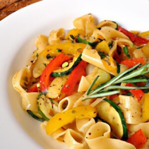 Wholesome Whole Wheat Pasta Primavera: A Vibrant Twist