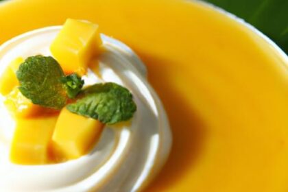 Whip Up Creamy Pressure Cooker Mango Mousse in Minutes