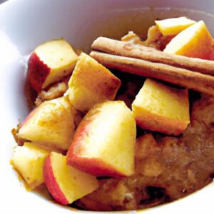 Wake Up to Cozy Slow Cooker Oats with Apples & Cinnamon