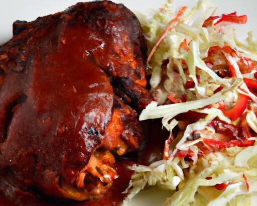 Tender Slow-Cooked Pulled Chicken with Zesty BBQ Sauce