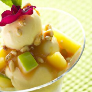 Refreshing Delight: The Art of Perfect Chilled Mango Sorbet