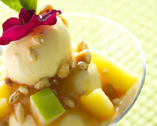 Refreshing Delight: The Art of Perfect Chilled Mango Sorbet