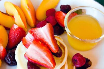 Tiny Treats: Delightful Mini Pancakes with Fresh Fruit