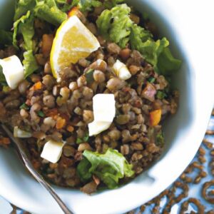 Fresh and Flavorful: The Ultimate Lentil Salad with Feta