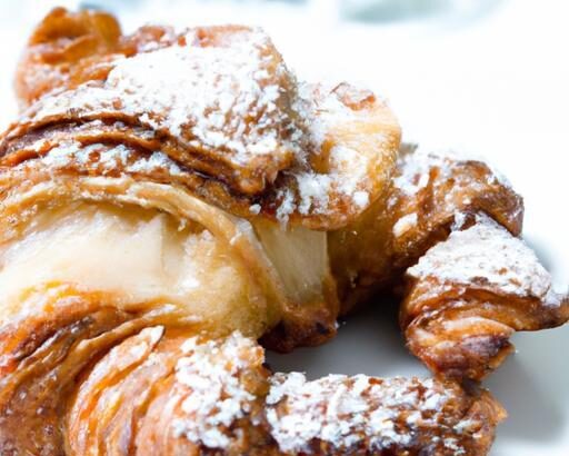 Crunchy Delight: The Sweet Charm of Croissant au Sucre Perlé