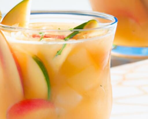 Refreshing Iced Green Tea with Peach: A Perfect Summer Sip
