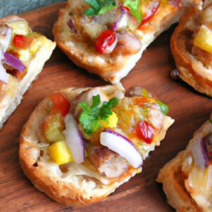 Savory Mini Pizzas: Delicious Pork-Free Topping Ideas
