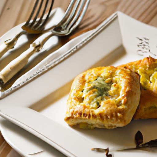 Savory Danish Delight: Leek and Goat Cheese Pastry Guide