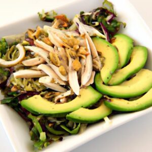 Shredded Chicken & Avocado Salad: Fresh Flavor Fusion