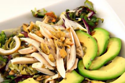 Shredded Chicken & Avocado Salad: Fresh Flavor Fusion