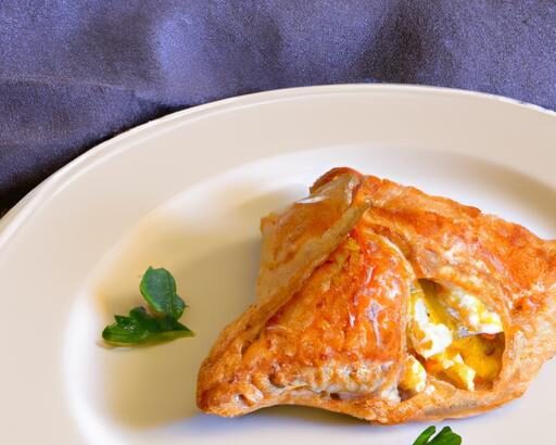 Fluffy Scrambled Eggs & Chive Croissant: A French Delight