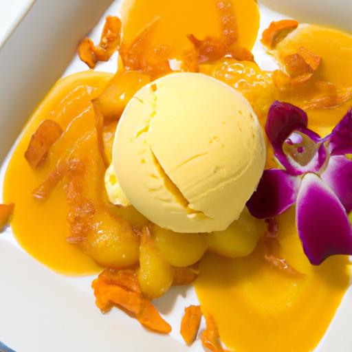 Refreshing Delight: The Art of Perfect Chilled Mango Sorbet