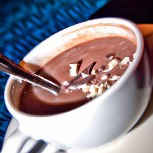 Decadent Hot Chocolate with Shaved Chocolate Magic Unveiled