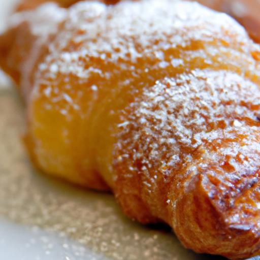 Crunchy delight: ⁣The ⁢Sweet Charm of Croissant⁢ au ⁣Sucre Perlé