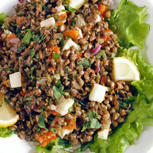 Fresh and Flavorful: The Ultimate lentil salad with Feta