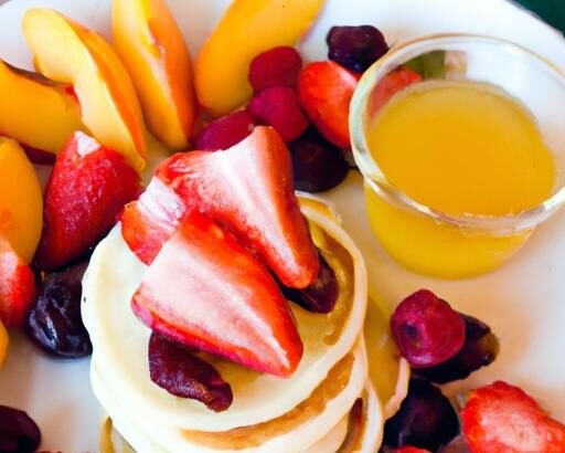 Tiny Treats: Delightful Mini Pancakes with Fresh Fruit