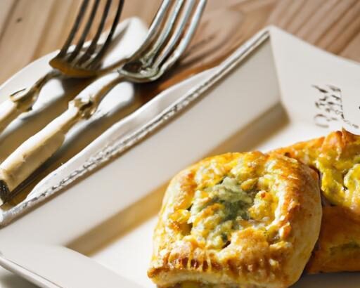 Savory Danish Delight: Leek and Goat Cheese Pastry Guide