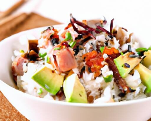 Brown Rice Sushi Bowl: A Nutritious Twist on Classic Flavors