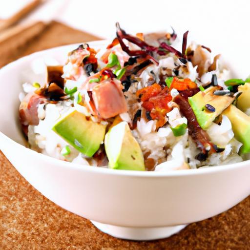 Brown Rice Sushi Bowl: A Nutritious Twist on Classic Flavors