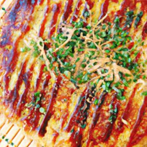 Savory Okonomiyaki: Japan’s Pork-Free Pancake Delight