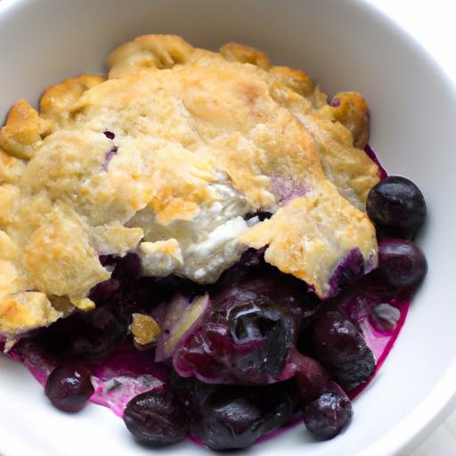 Effortless Pressure Cooker Blueberry Cobbler: Sweet & Fast