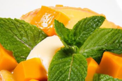 Tropical Delight: Crafting a Grain-Free Mango Tart Magic