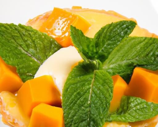 Tropical Delight: Crafting a Grain-Free Mango Tart Magic