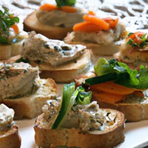 Delightful Mackerel Paté Crostini: A Savory Delight Unveiled