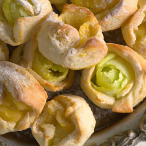 Flaky Elegance: How to Make Puff Pastry Apple Roses