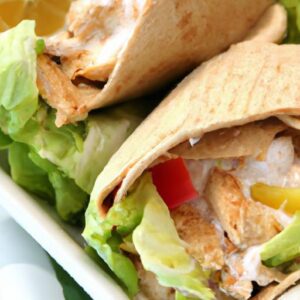 Delightful Mini Pita Pockets: Easy Chicken Salad Bites