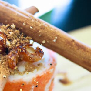 Cinnamon Roll Sushi: Sweet Meets Savory in a Rolled Delight