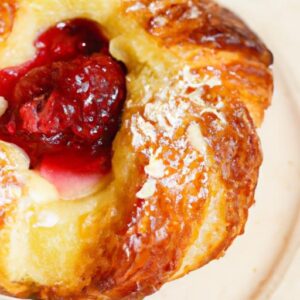 Raspberry Danish Delight: A Flaky Pastry Staple Explored