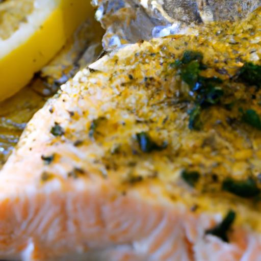 Zesty Baked Salmon in Foil: Lemon & Herb Delight Unveiled