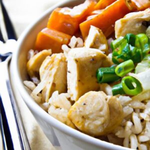 Hearty Chicken and Rice Bowl: A Flavorful Meal in Minutes