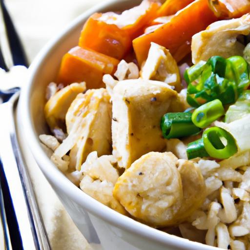 Hearty Chicken and Rice Bowl: A Flavorful Meal in Minutes