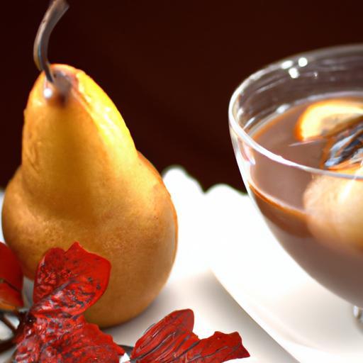Warm Up with Cozy Spiced Pear Hot Chocolate This Season