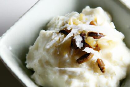 Creamy Gluten-Free Rice Pudding Using Non-Grain Rice Tips