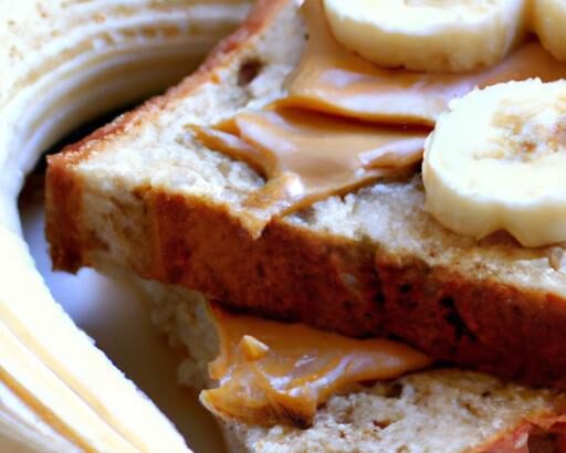 The Perfect Peanut Butter & Banana Sandwich Delight