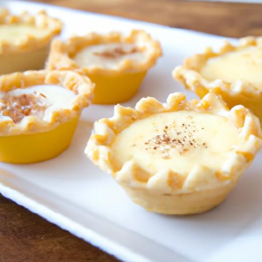 Mini Pressure Cooker ​Custard ⁣Tarts: Quick, Creamy​ Delights