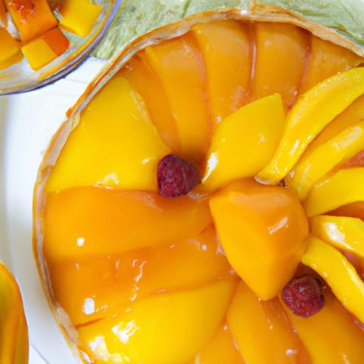 Tropical Delight: Crafting a Grain-Free Mango Tart Magic