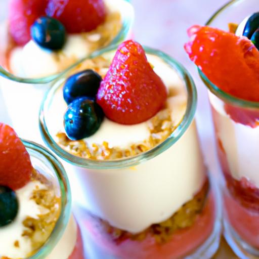Layered Bliss: Create Perfect Yogurt Parfait Cups easily