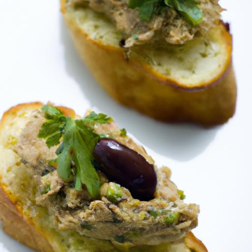 Delightful Mackerel Paté Crostini: A Savory Delight Unveiled