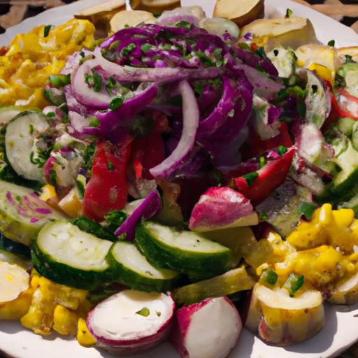 Veggie Cityscape Platter: ⁢A Colorful‍ Urban Garden Feast