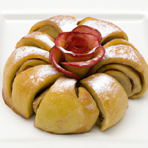 Flaky Elegance: How to Make Puff Pastry Apple Roses