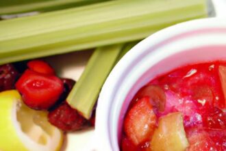 Quick & Tangy: Pressure Cooker Strawberry Rhubarb Compote