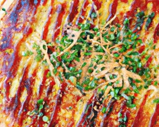 Savory Okonomiyaki: Japan’s Pork-Free Pancake Delight