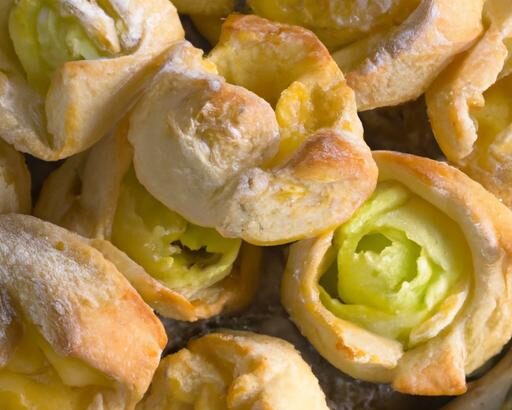 Flaky Elegance: How to Make Puff Pastry Apple Roses
