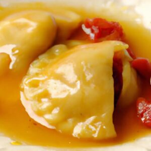 Quick & Cozy: Pressure Cooker Sweet Dumplings with Apple & Plum