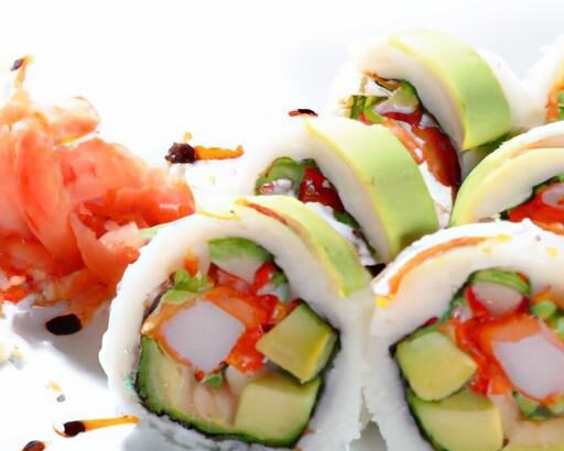 Crunchy Tempura Roll: Shrimp, Avocado & Cucumber Delight
